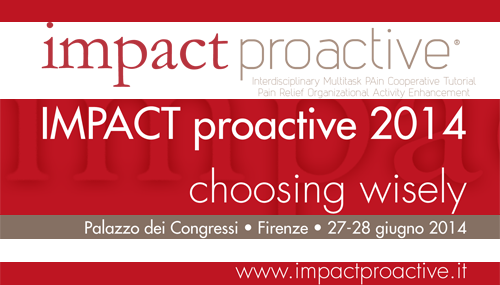 Impact Proactive 2014, il punto sulla terapia del dolore