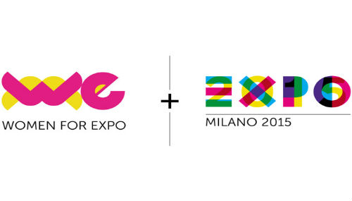 Logo di WE Woman for expo ed Expo Milano 2015