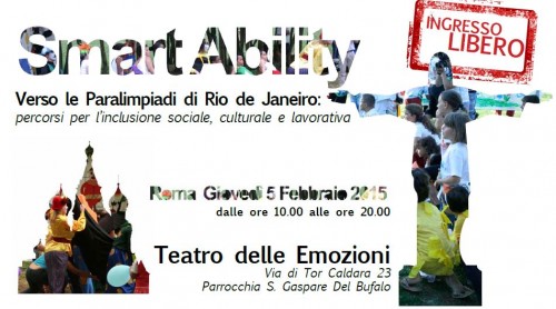 Smart Ability, l'evento promosso dal Presidio del Lazio come momento di riflessione prima delle Paralimpiadi del di Rio del 2016