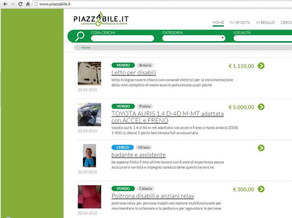 Inserire o cercare un annuncio su www.piazzabile.it è del tutto gratuito e molto facile