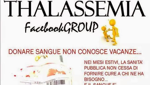 Durante l'estate il sangue scarseggia in alcune regioni e per le persone affette da talassemia le trasfusioni sono a rischio: un invito a donare