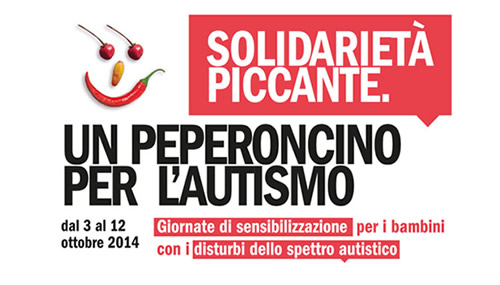 Solidarietà Piccante è l'iniziativa lanciata dall'Associazione una breccia nel muro, in collaborazione con il Bambin Gesù e L'accademia Italiana del peperoncino e dil sotegno della Fondazione Vodafone Italia, per sostenere i Centri Terapeutici Facciamo Breccia rivolti ai bambini autistici