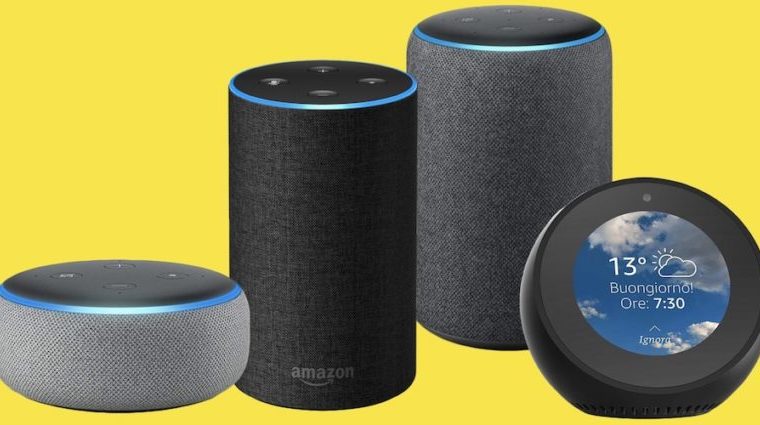 La gamma Amazon Echo