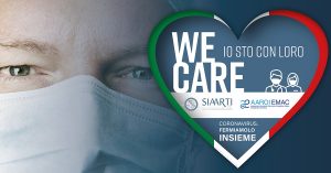 La campagna Siaarti per sostenere i propri iscritti durante l'emergenza Corno Virus